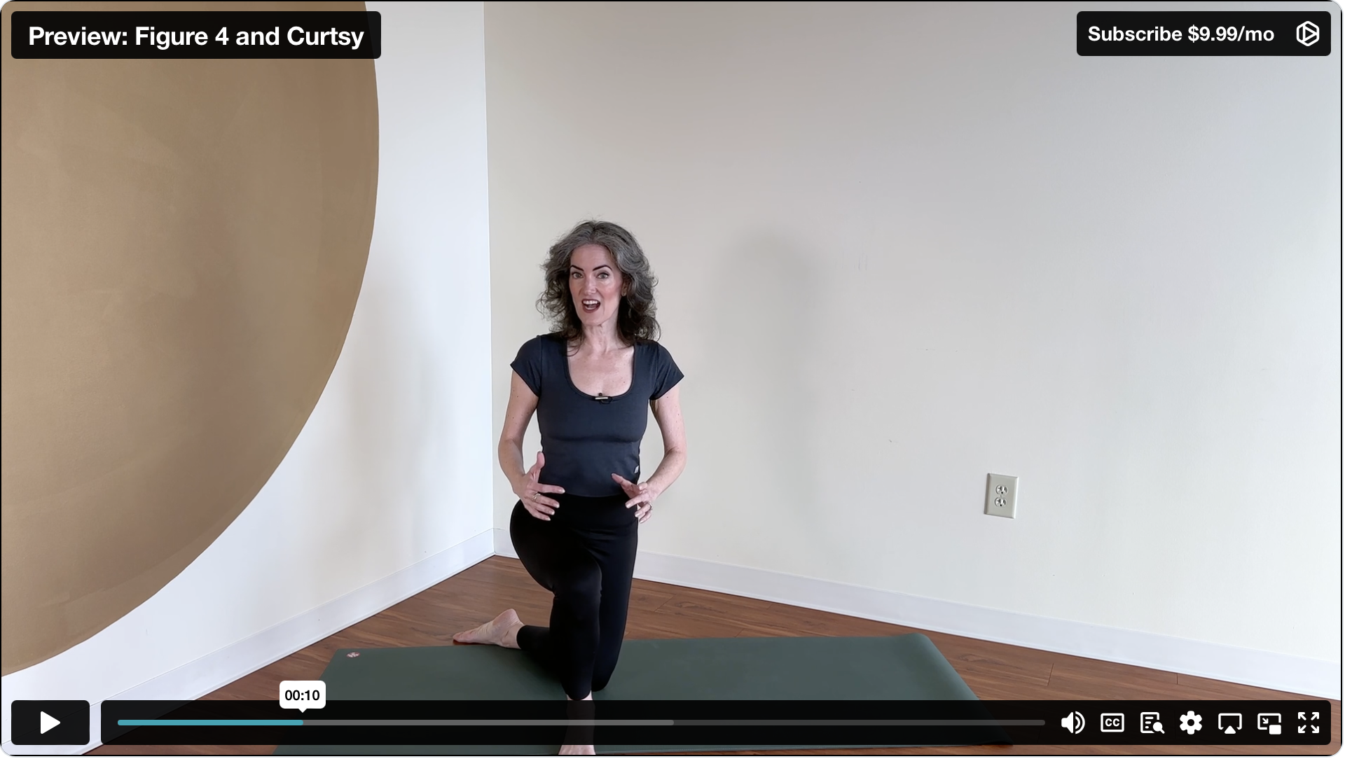 New! Core Strength for Real People: Figure 4 and Curtsy